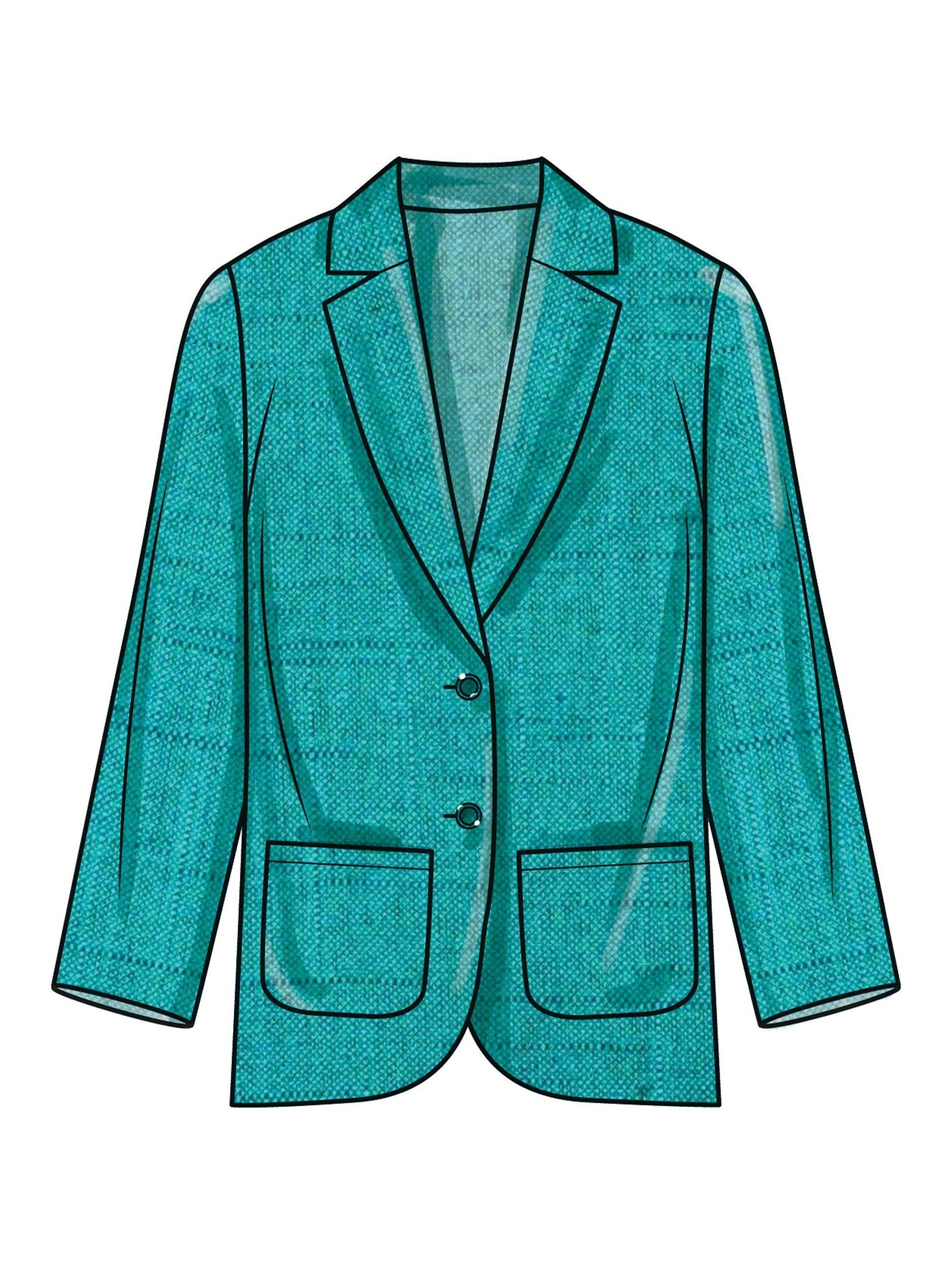 Simplicity sewing pattern for blazers and shorts S9930 - British product