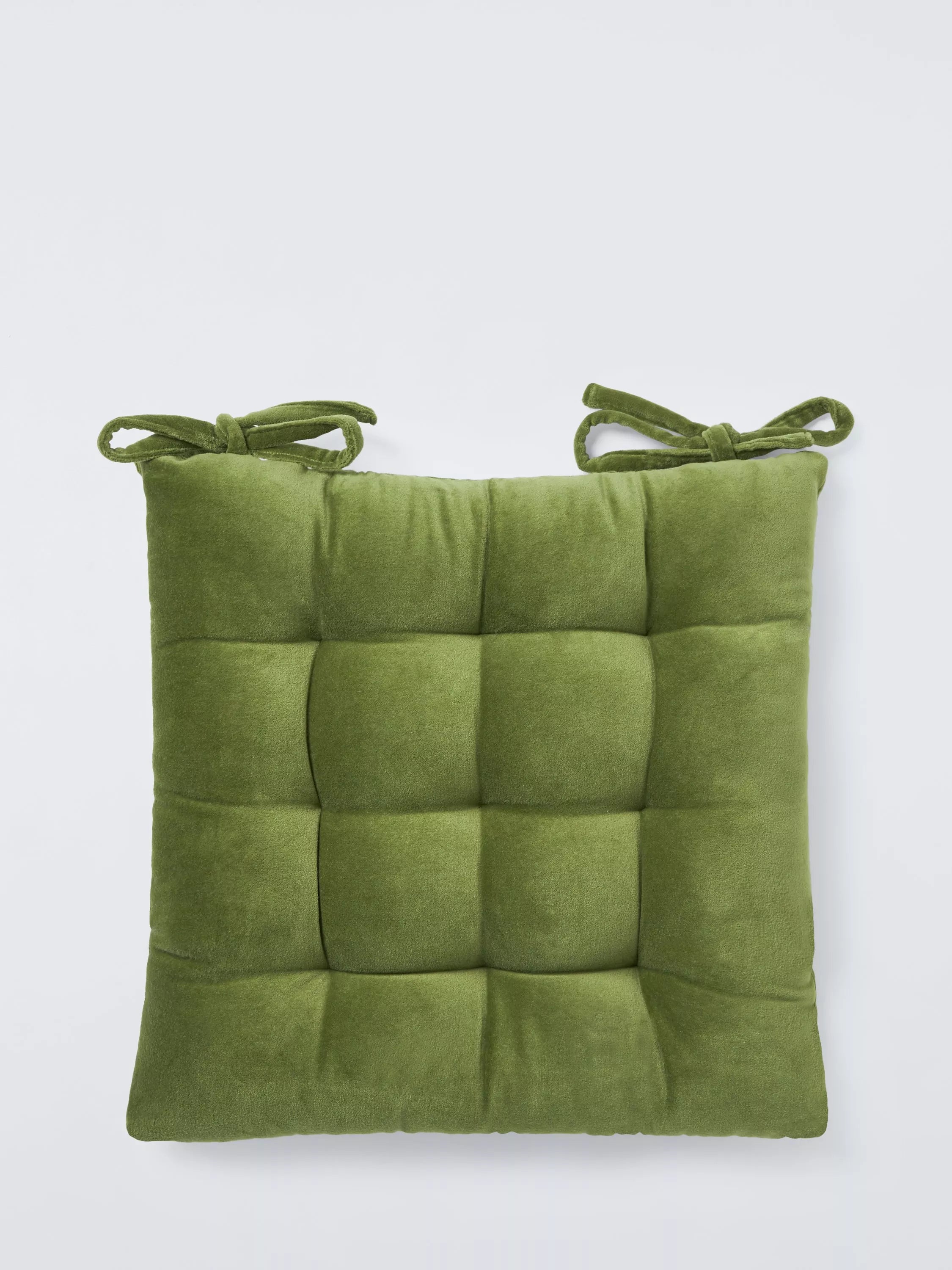 John Lewis Velvet Seat Pad 45x45cm