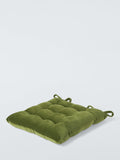 John Lewis velvet seat pad 45cm square (British brand)