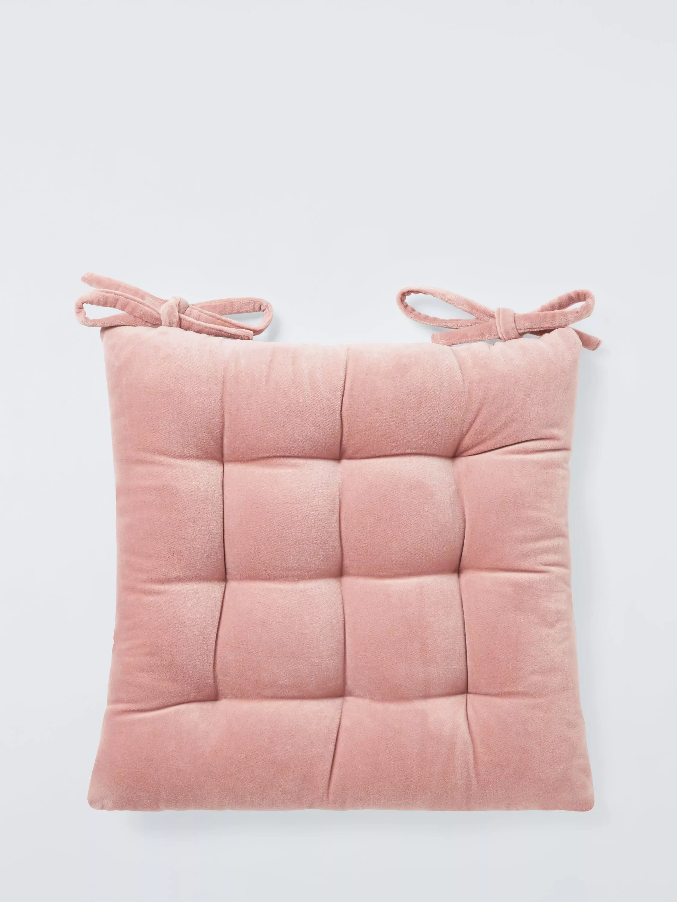 John Lewis Velvet Seat Pad 45x45cm