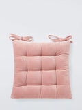 John Lewis Velvet Seat Pad 45x45cm