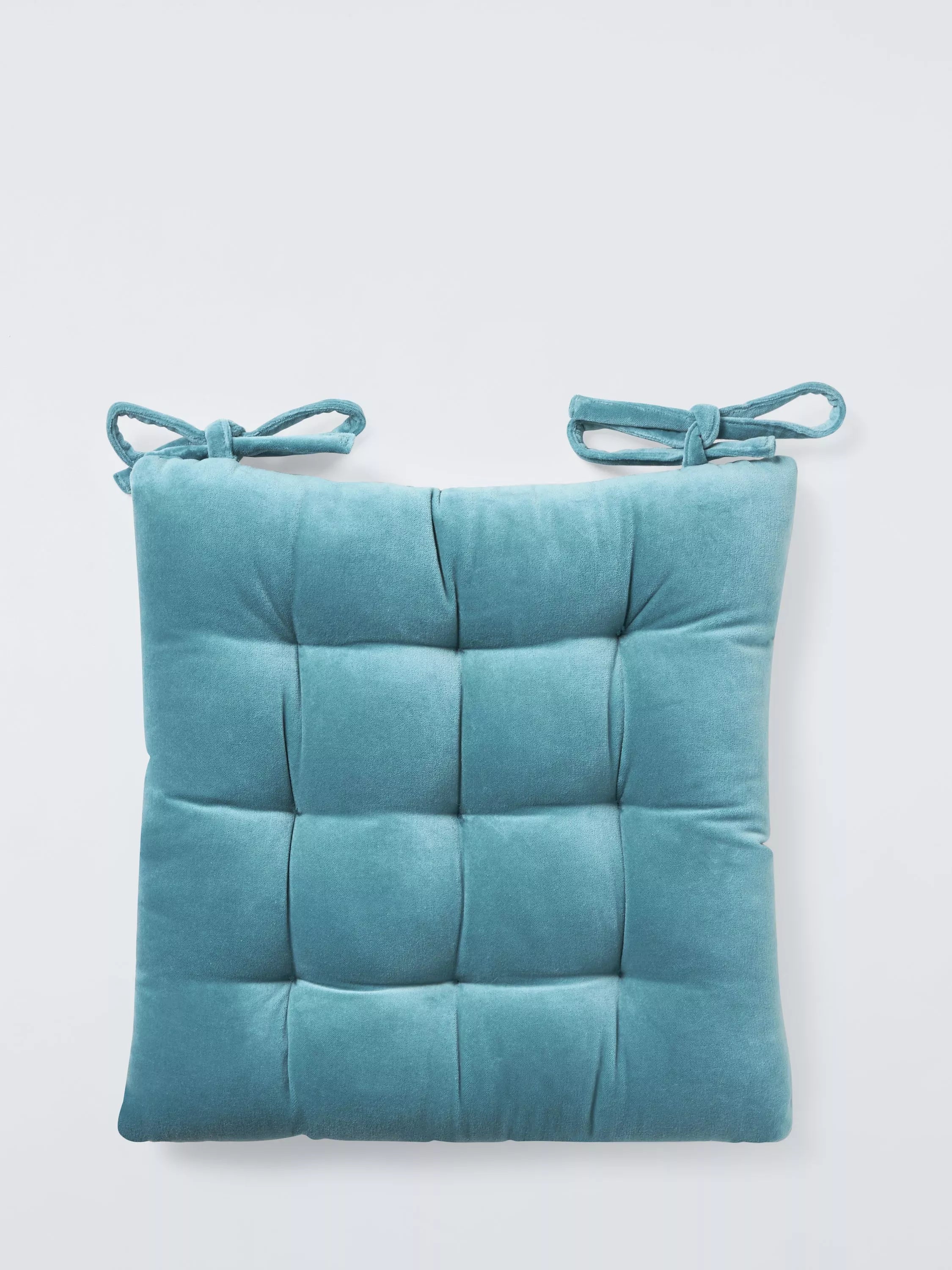 John Lewis Velvet Seat Pad 45x45cm