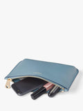 Aspinal London Medium Ella Pebble Grain Leather Pouch - British product