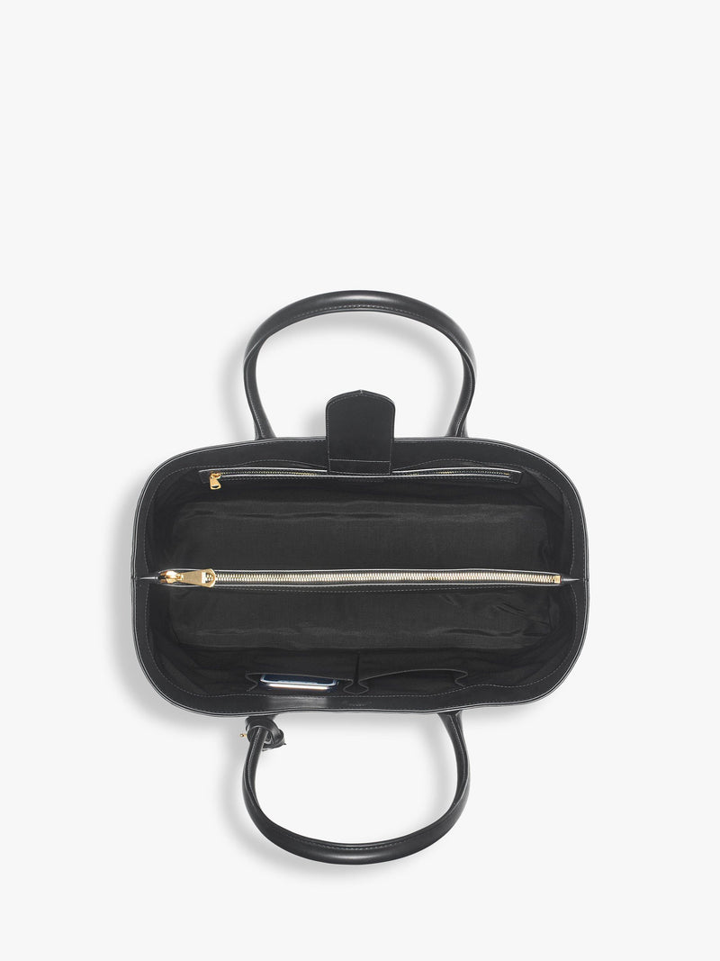 Aspinal of London slot weave leather tote bag - British product