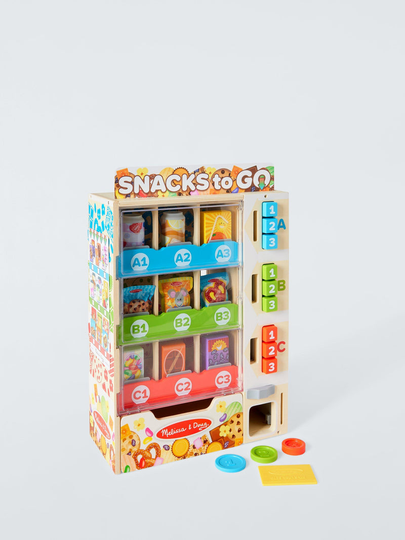 Melissa & Doug Wooden Vending Machine Toy, imported from the UK