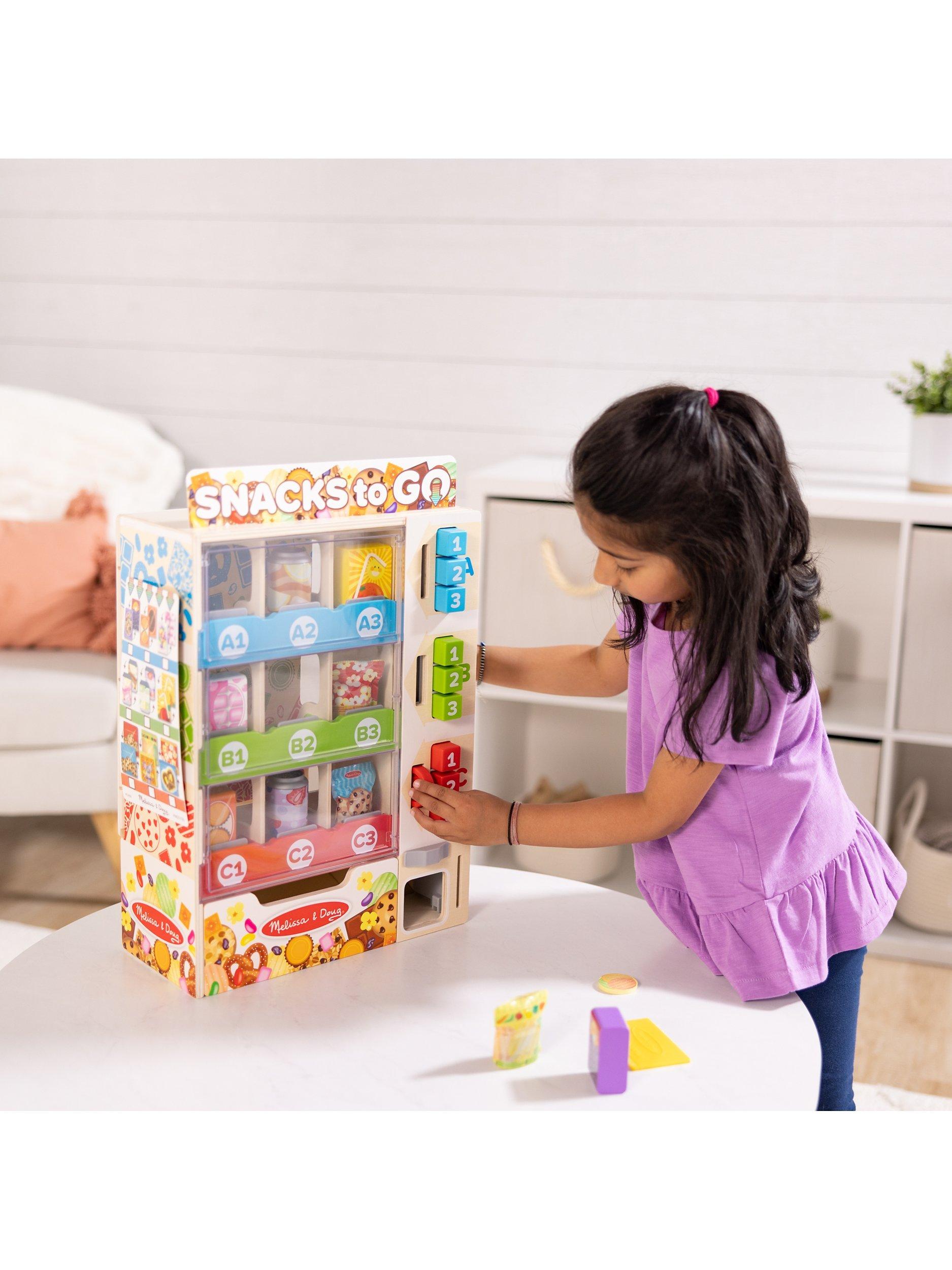 Melissa & Doug Wooden Vending Machine Toy, imported from the UK