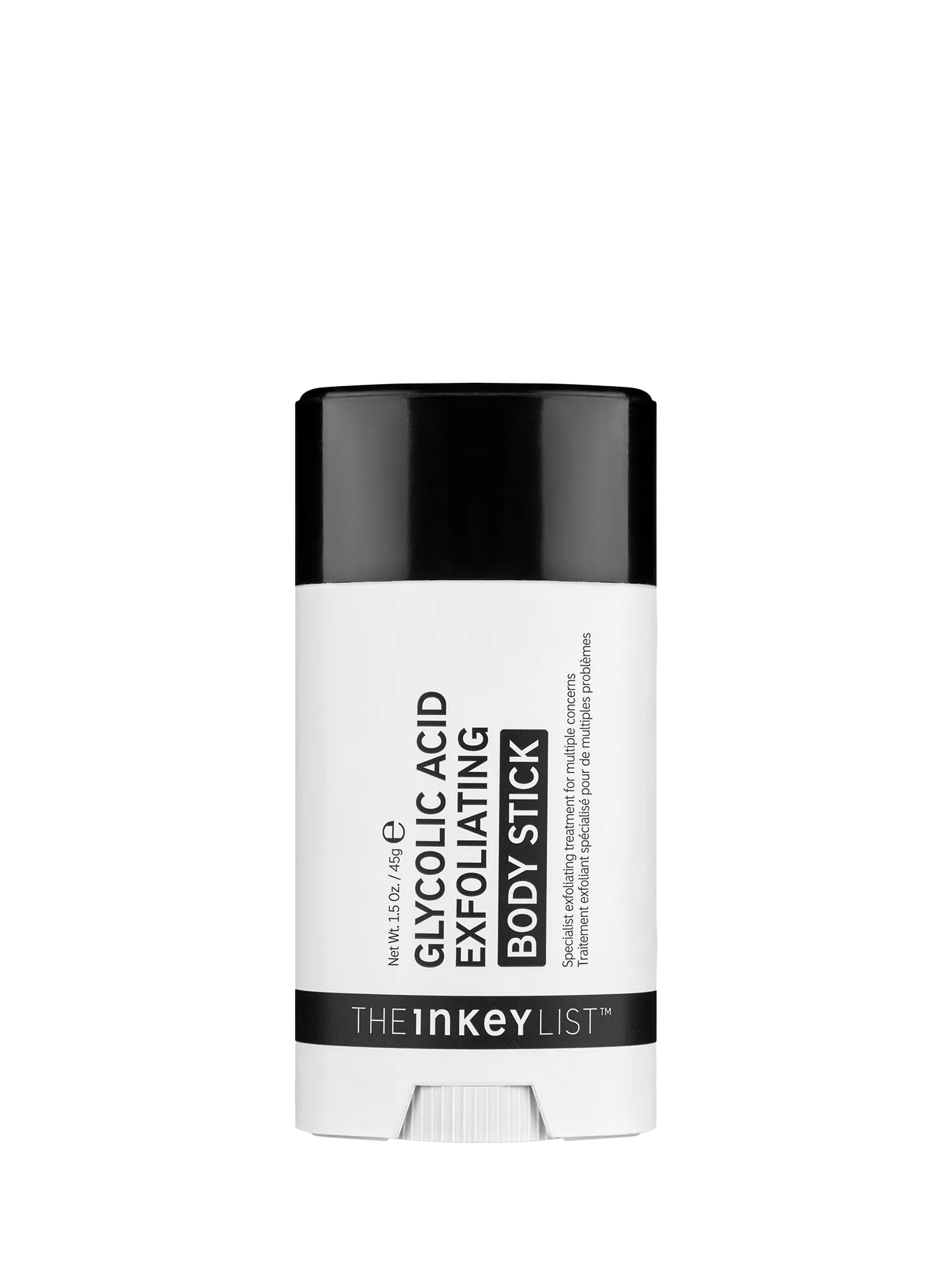 The INKEY List glycolic acid body stick 45g, imported from the UK