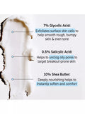 The INKEY List glycolic acid body stick 45g, imported from the UK