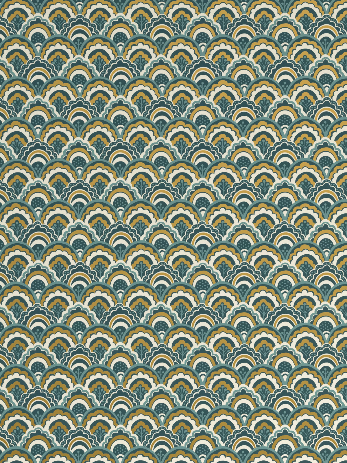 John Lewis Astra wallpaper dark peacock, UK version