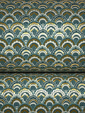 John Lewis Astra wallpaper dark peacock, UK version
