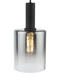Där Savannah pendant ceiling light black smoked glass - British product