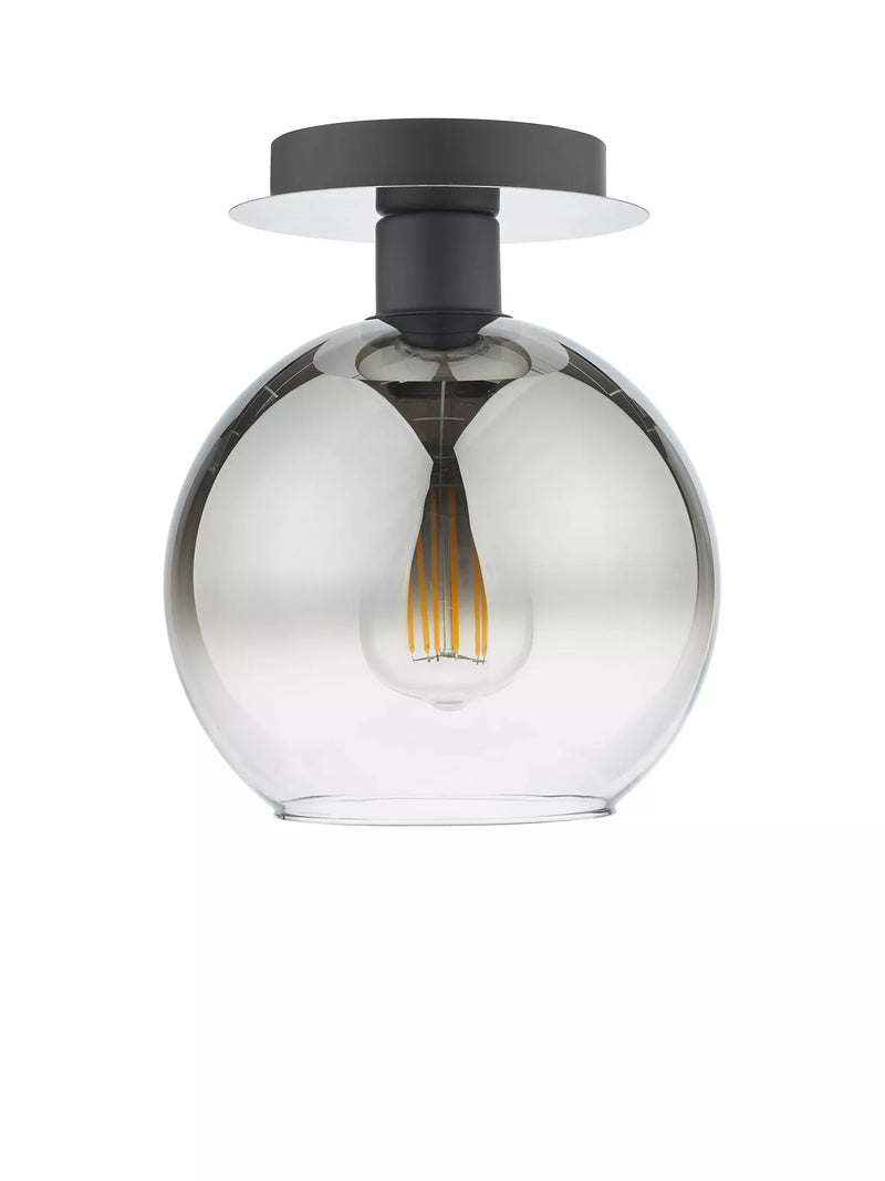 Där Lycia semi-flush mirror ceiling light - British product
