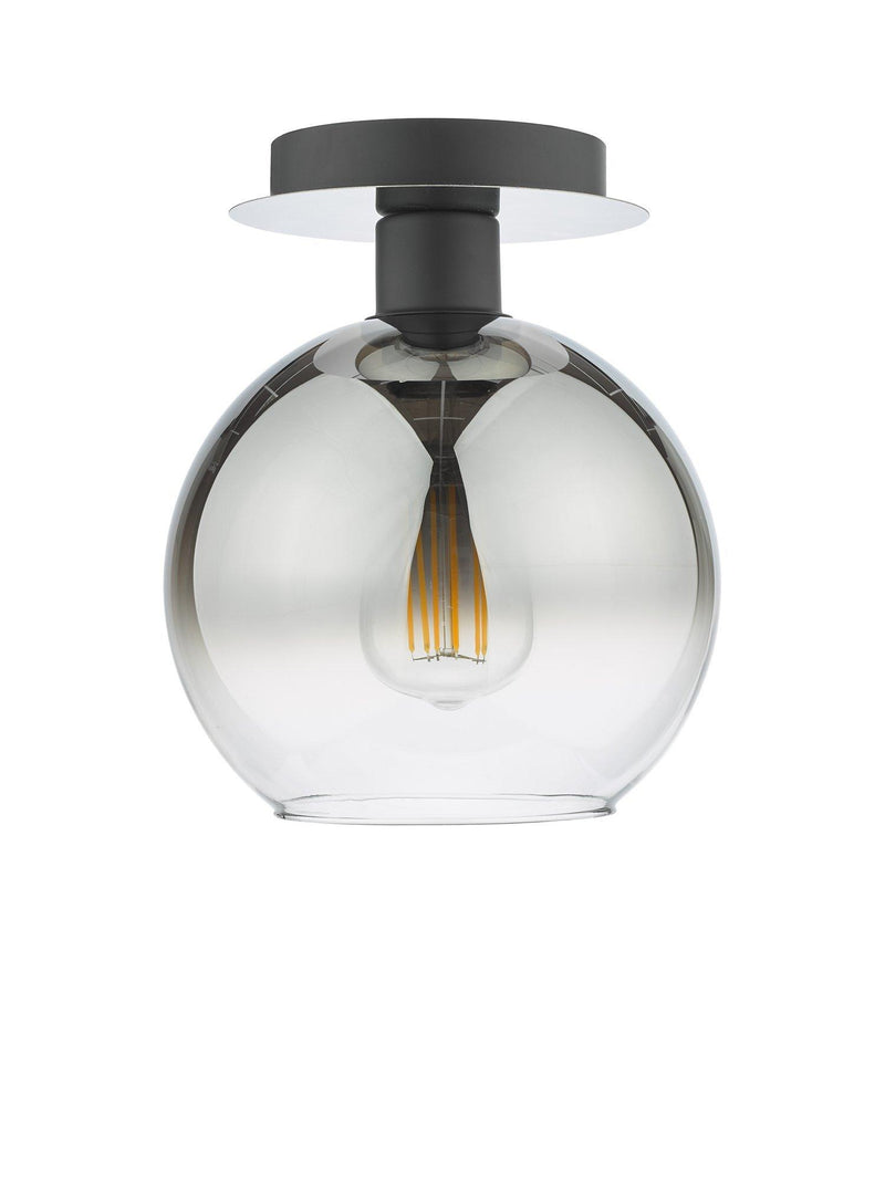 Där Lycia semi-flush mirror ceiling light - British product