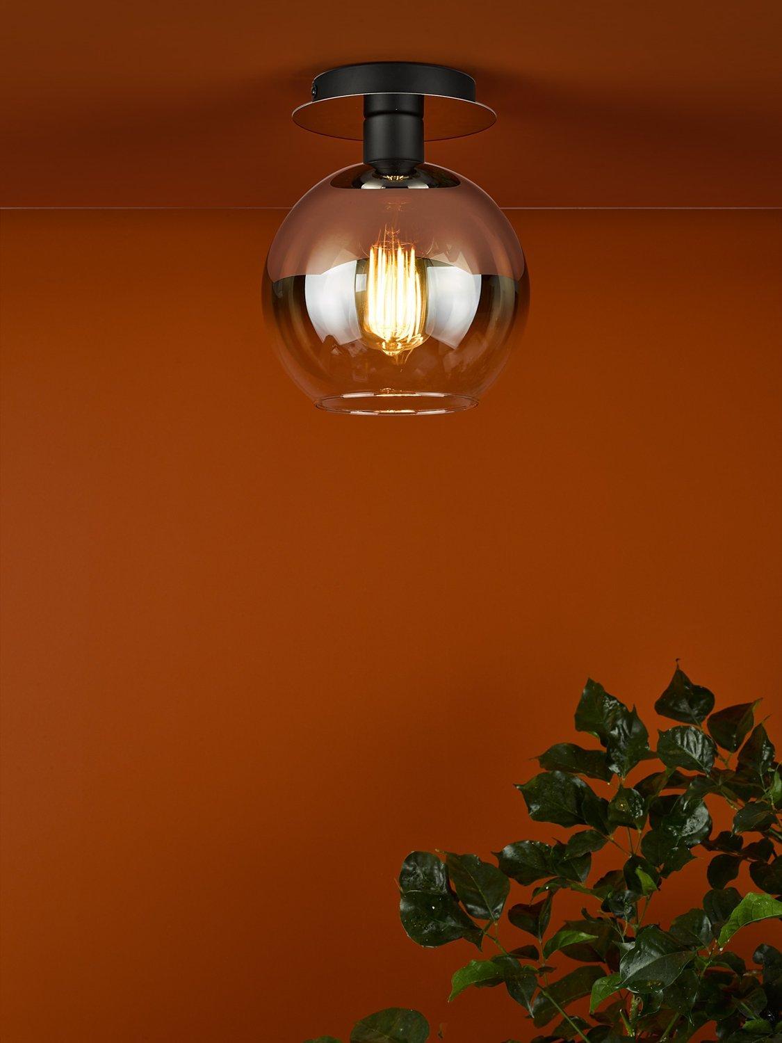 Där Lycia semi-flush mirror ceiling light - British product