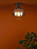 Där Lycia semi-flush mirror ceiling light - British product