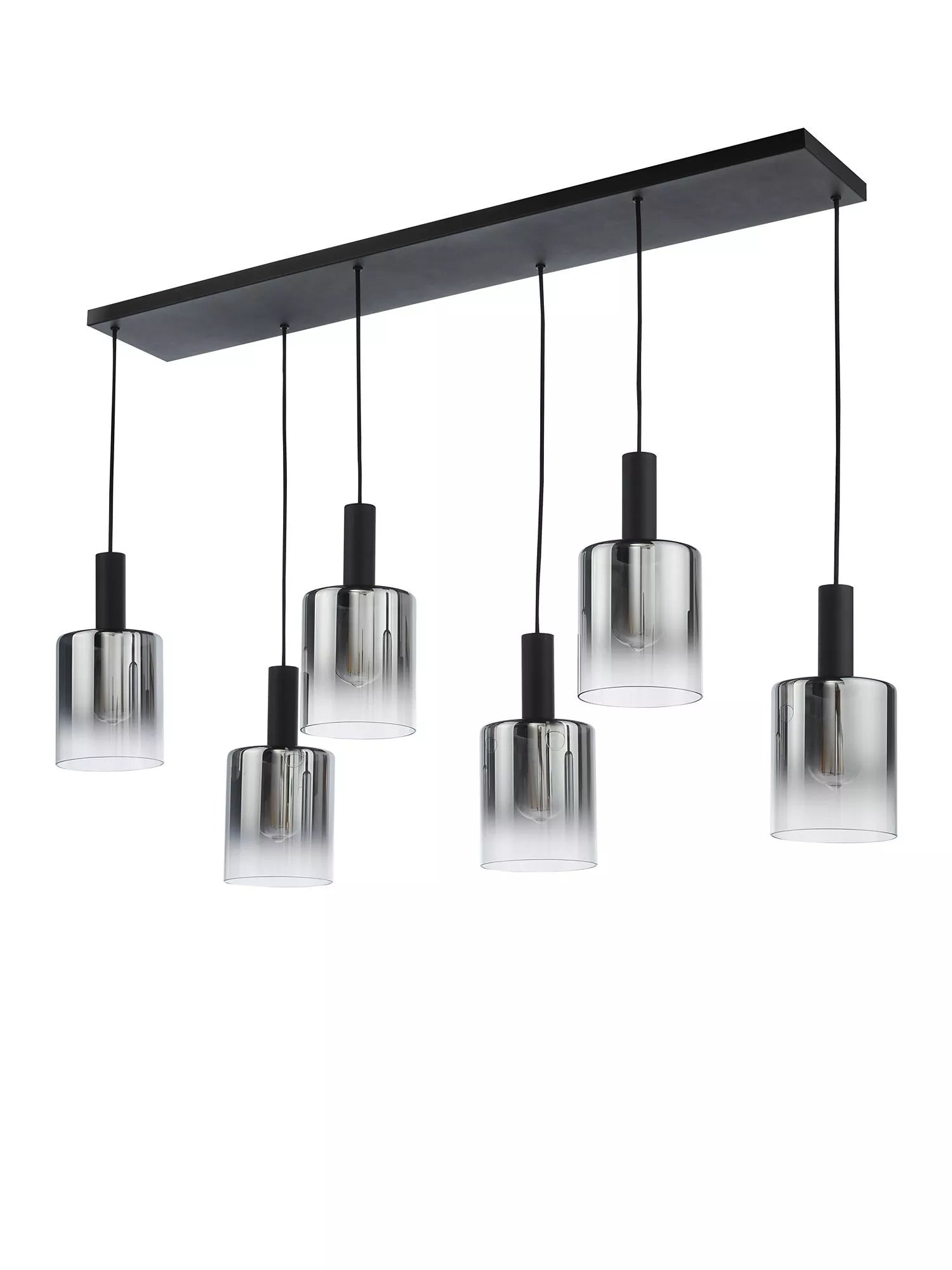 Där Savannah ceiling light black smoked glass - British product