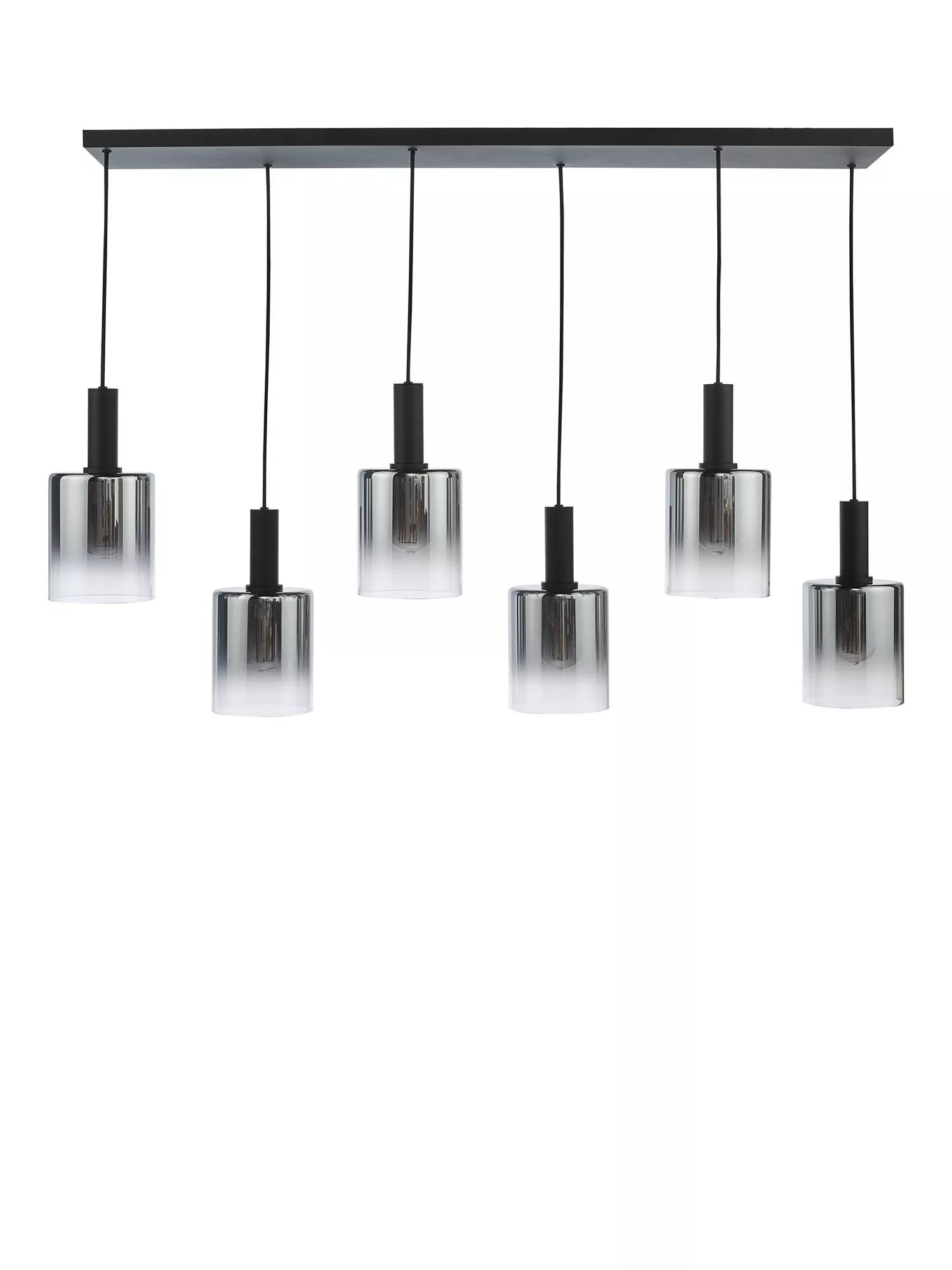 Där Savannah ceiling light black smoked glass - British product