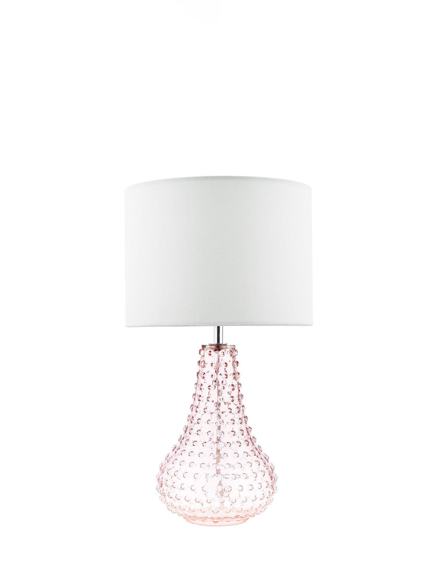 Där Kristina textured glass table lamp, UK version
