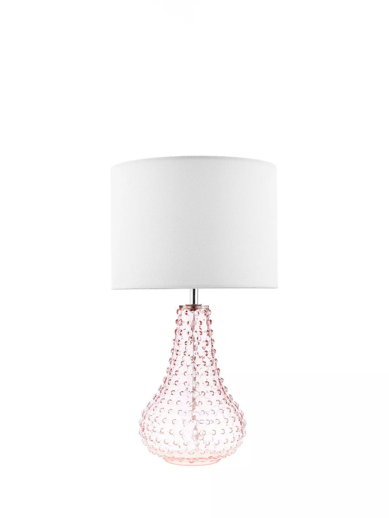 Där Kristina textured glass table lamp, UK version