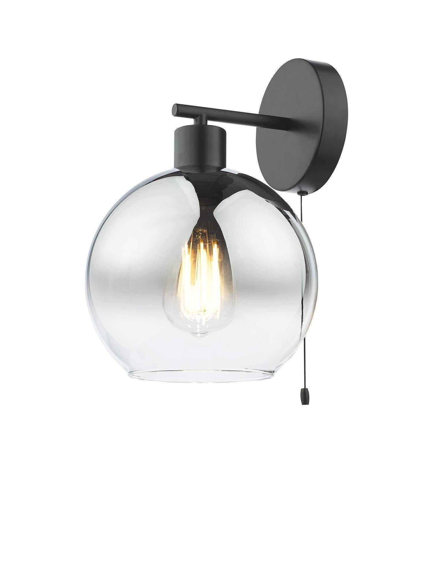 Där Lycia glass wall light - British product
