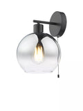 Där Lycia glass wall light - British product