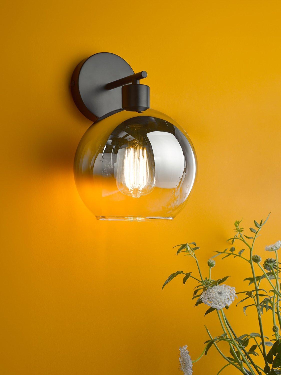 Där Lycia glass wall light - British product
