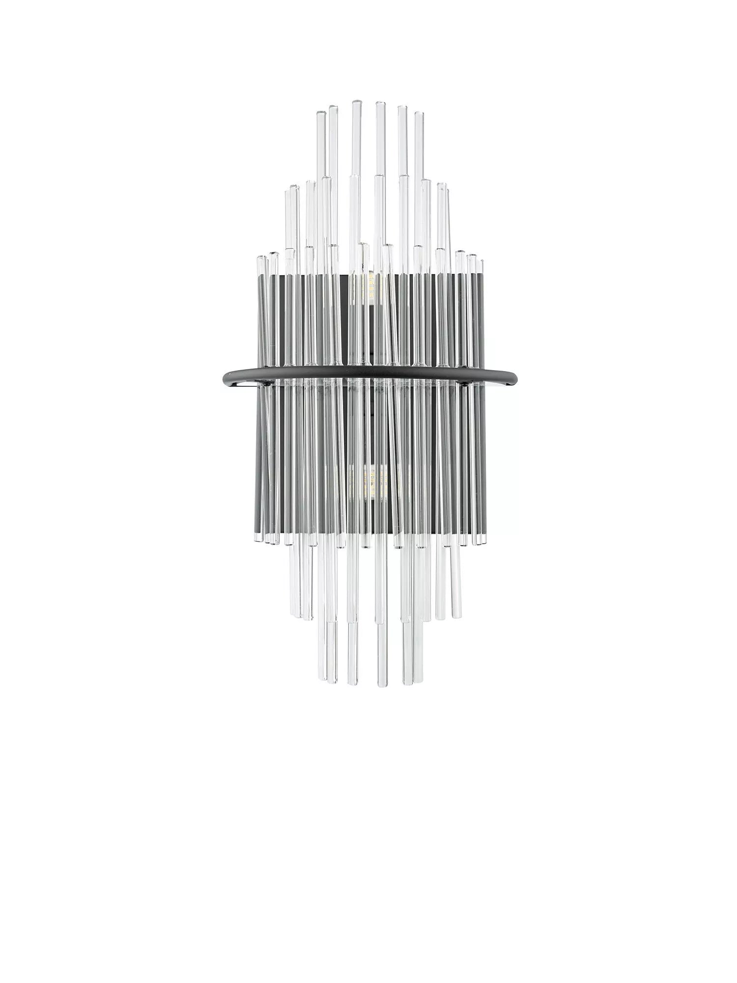 Där Lukas tiered glass wall light antique finish, imported from the UK