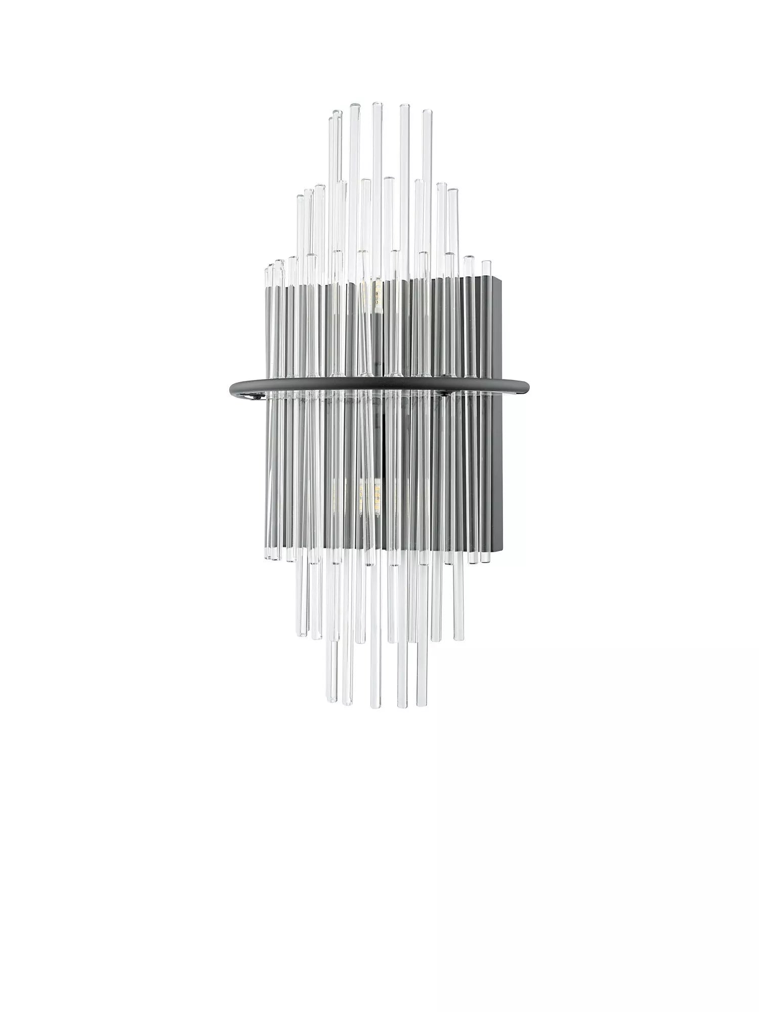 Där Lukas tiered glass wall light antique finish, imported from the UK