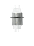 Där Lukas tiered glass wall light antique finish, imported from the UK