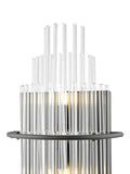 Där Lukas tiered glass wall light antique finish, imported from the UK