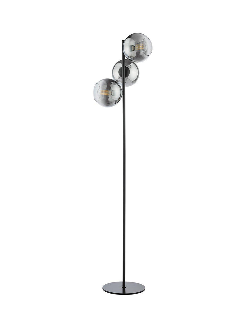 Där Lycia 3 arm mirror floor lamp medium, UK version