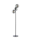 Där Lycia 3 arm mirror floor lamp medium, UK version