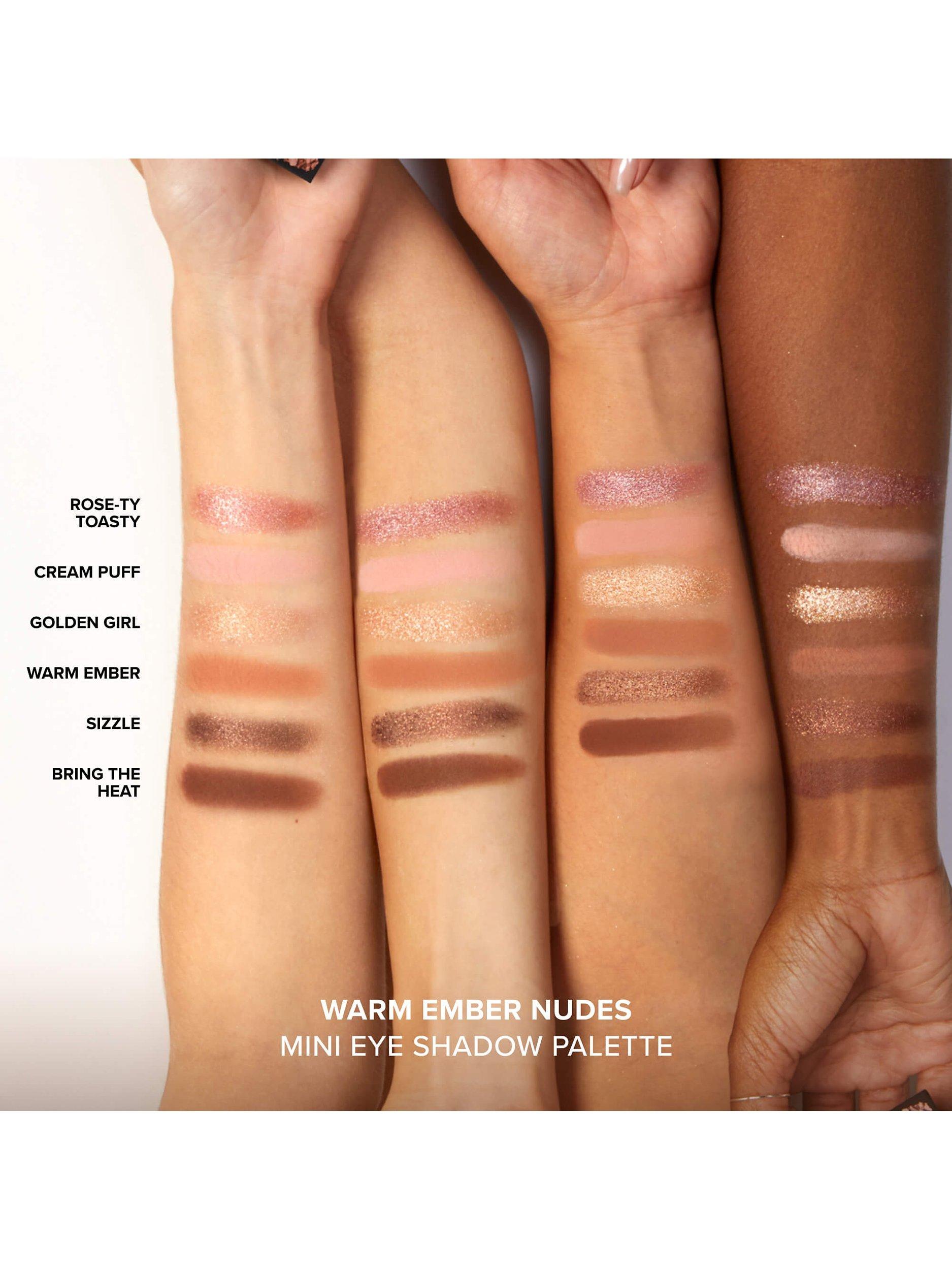 Too Faced warm ember nudes mini eye shadow palette (British brand)