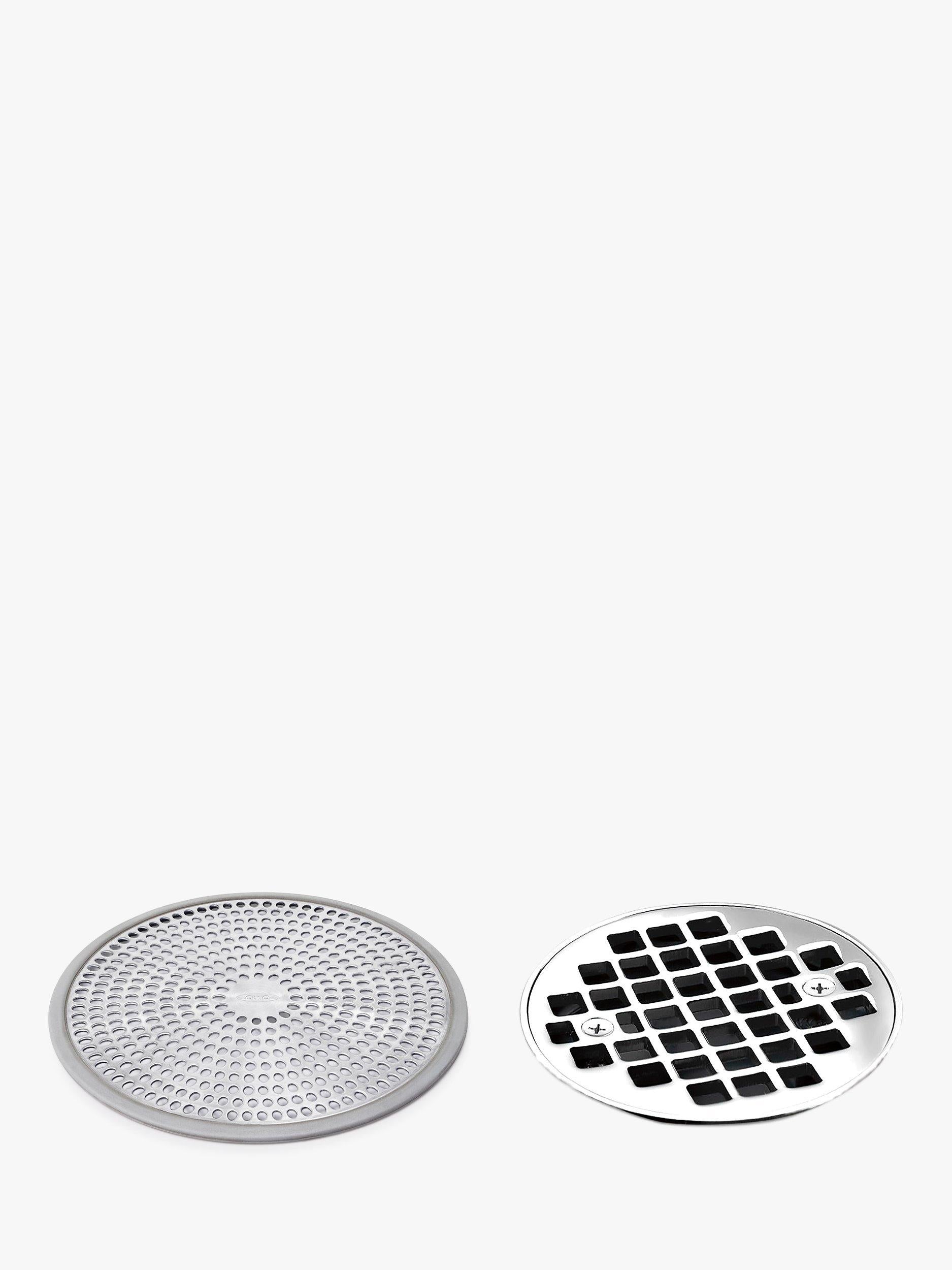 OXO rust-proof stainless steel shower stall drain protector, imported from the UK