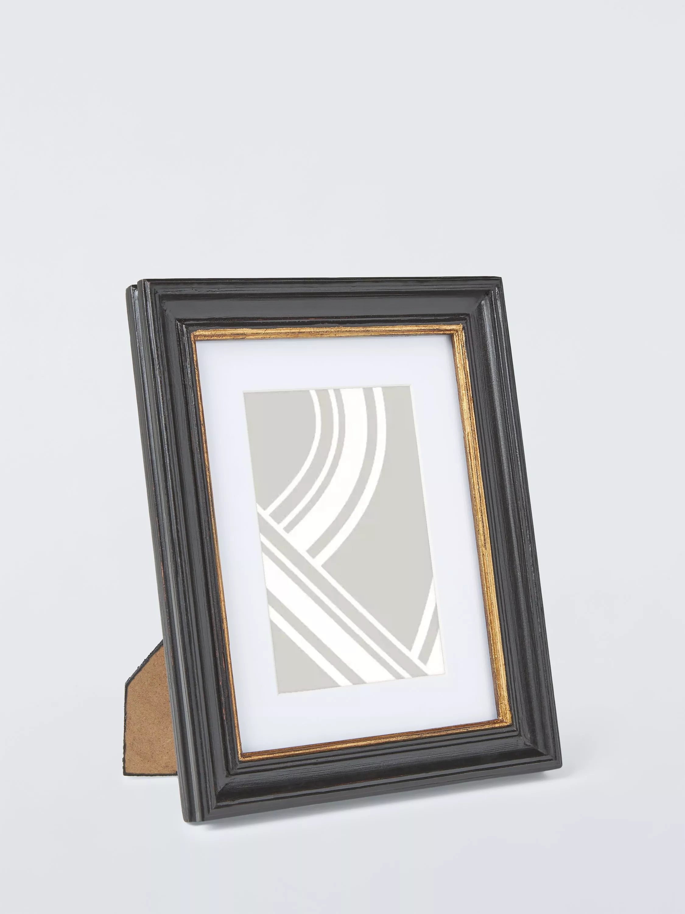 John Lewis Georgian photo frame black and gold 4x6 inches - British product