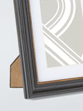 John Lewis Georgian photo frame black and gold 4x6 inches - British product