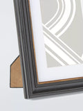 John Lewis Georgian photo frame black and gold 4x6 inches - British product
