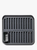 OXO Aluminium Fold Flat Dish Rack, imported from the UK
