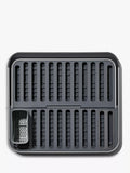 OXO Aluminium Fold Flat Dish Rack, imported from the UK