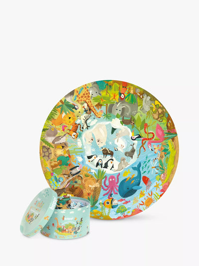 John Lewis Rundes Tier-Puzzle mit 150 recycelten Pappteilen für Kinder ab 5 Jahren - Online bei McGrocer kaufen