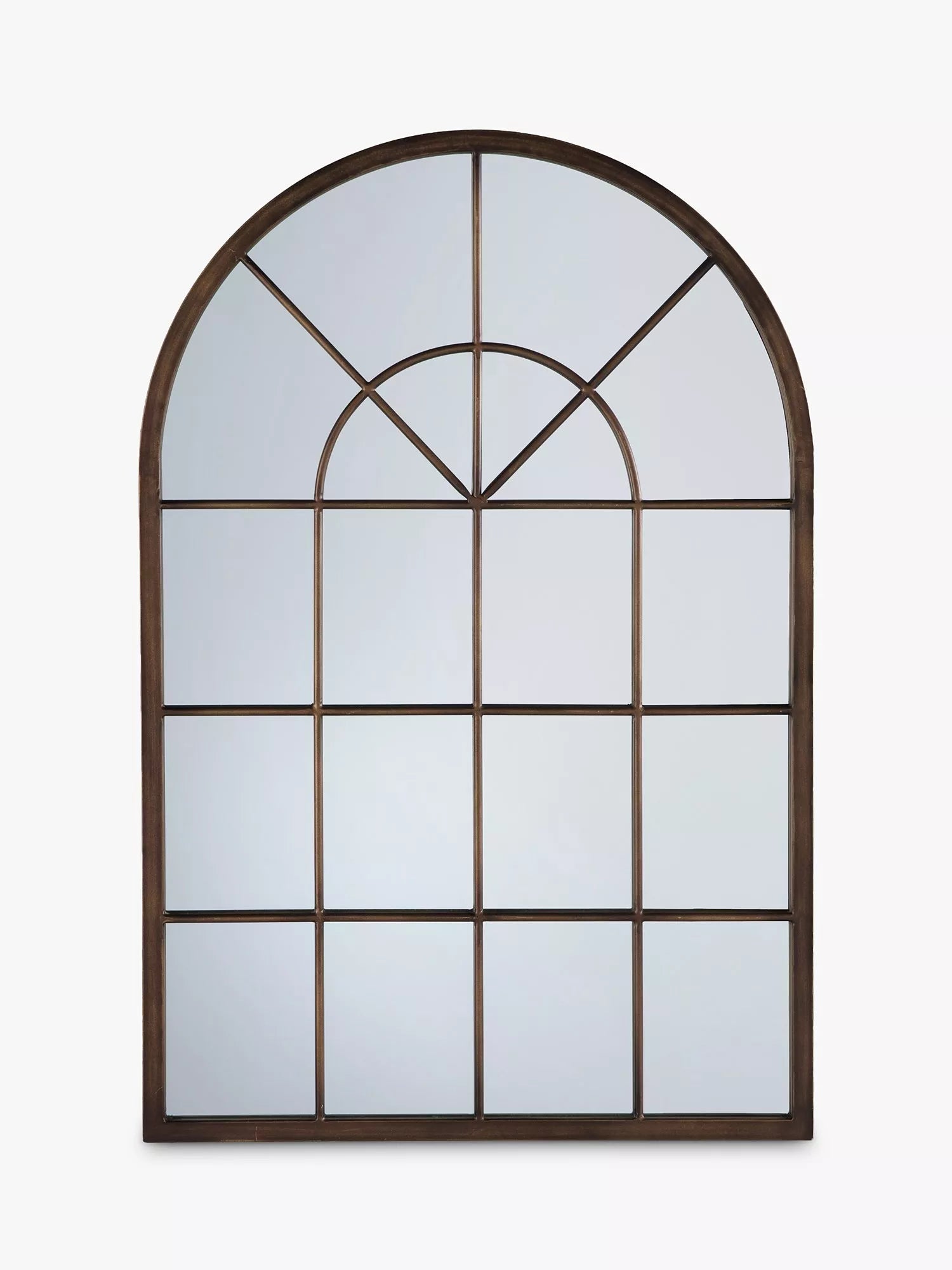 Gallery Direct Carmel arched wall mirror 90x60cm, imported from the UK