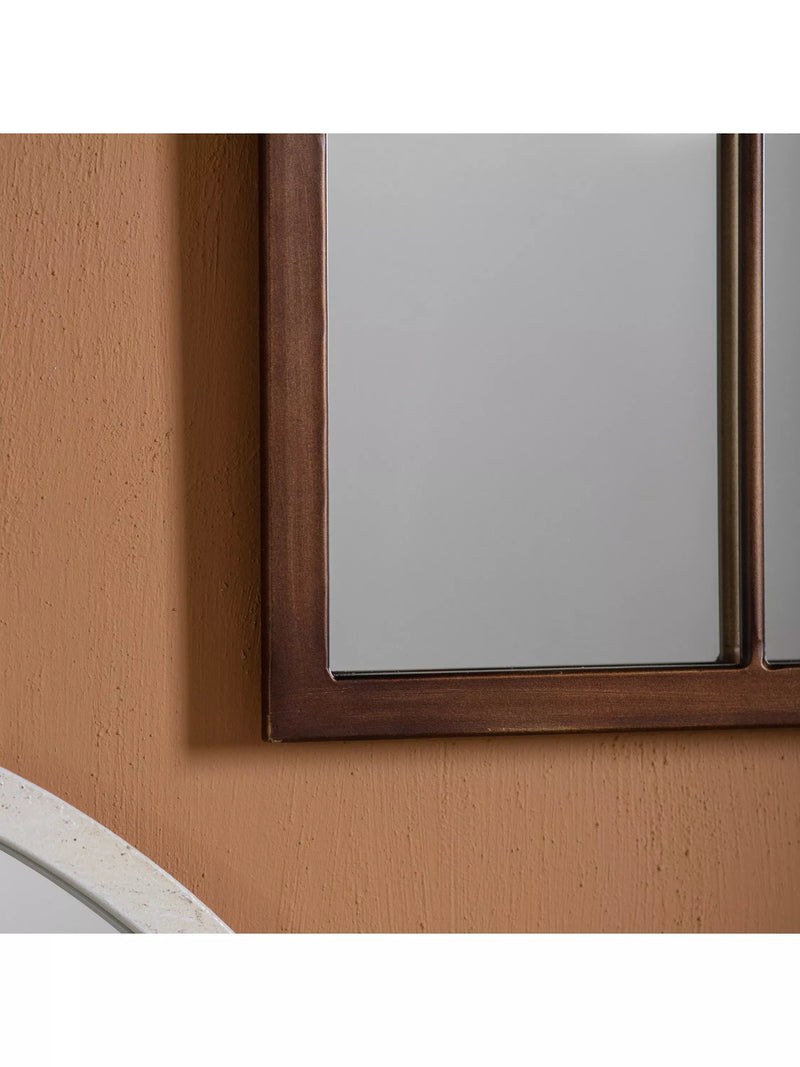 Gallery Direct Carmel arched wall mirror 90x60cm, imported from the UK