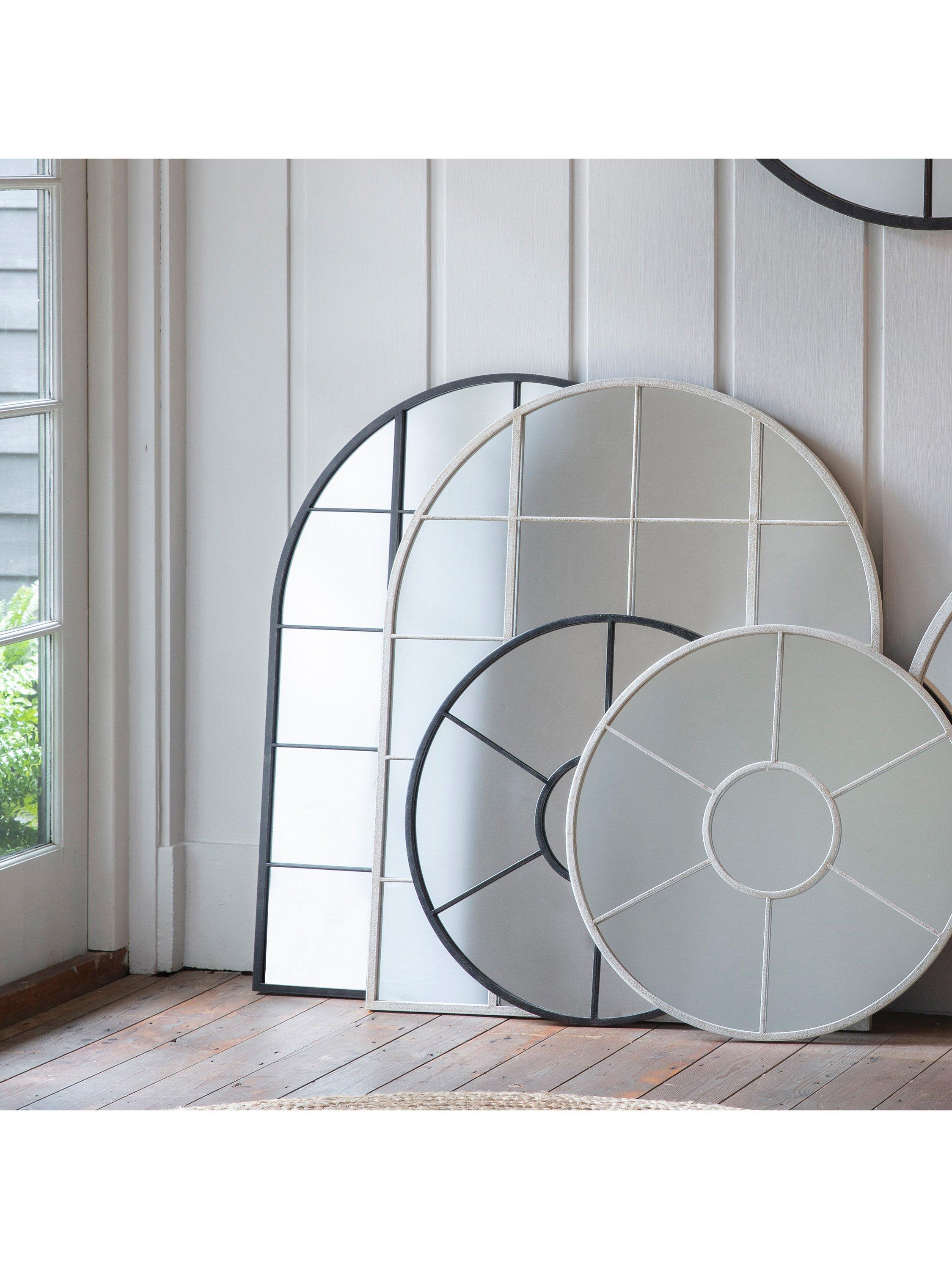 Miroir mural arqué Gallery Direct Davis 95x76cm, importé du Royaume-Uni