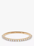 Daisy London Topaz Half Eternity Ring, Gold