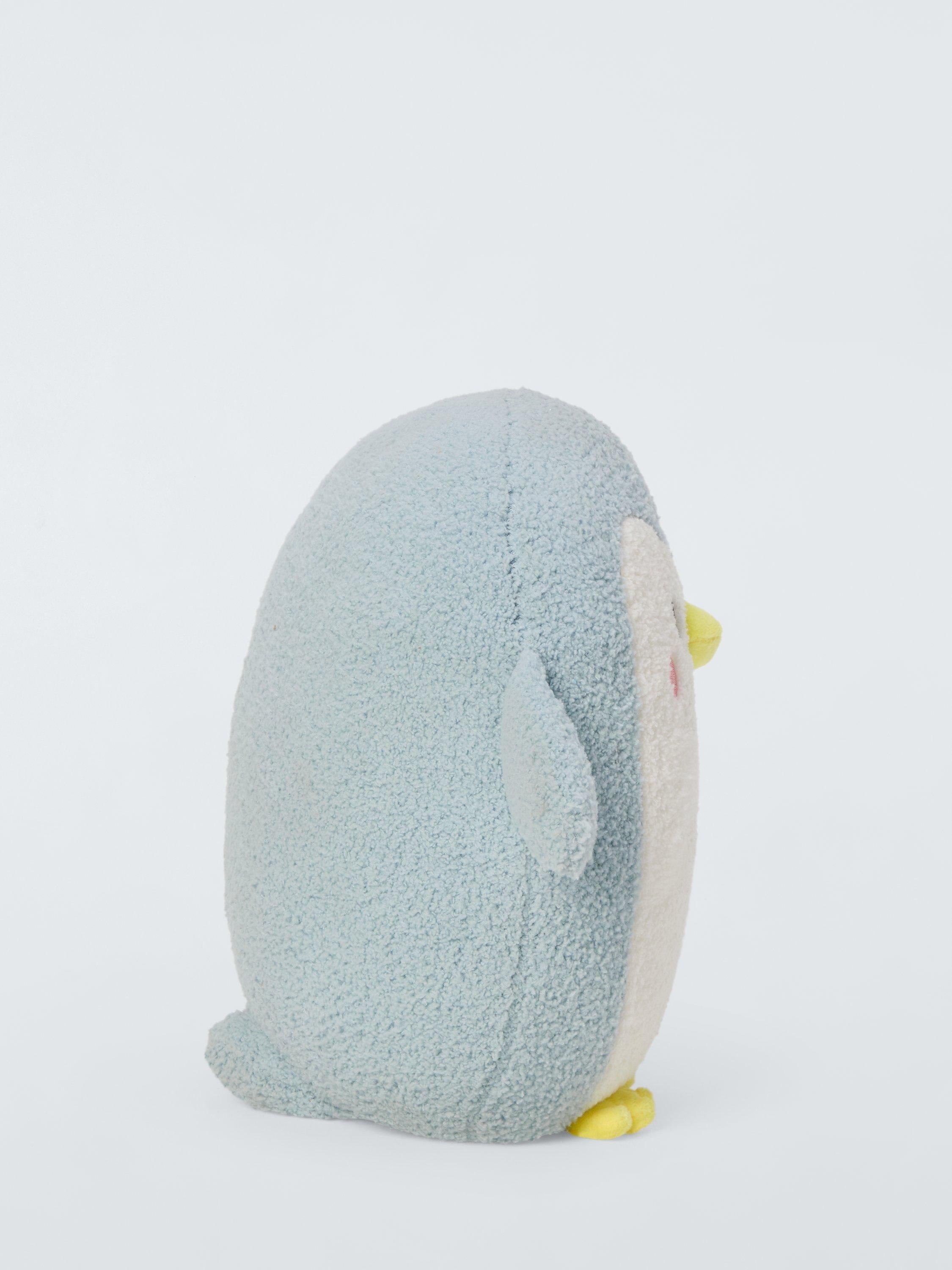 John Lewis Pip Cool Penguin plush toy blue, imported from the UK