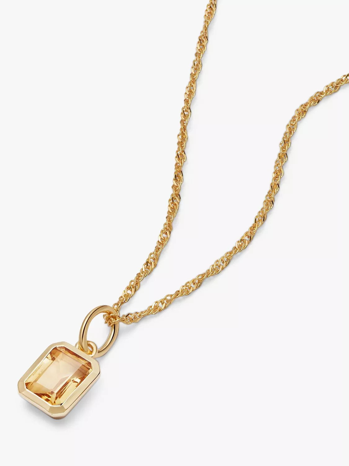Daisy London Birthstone Pendant Necklace
