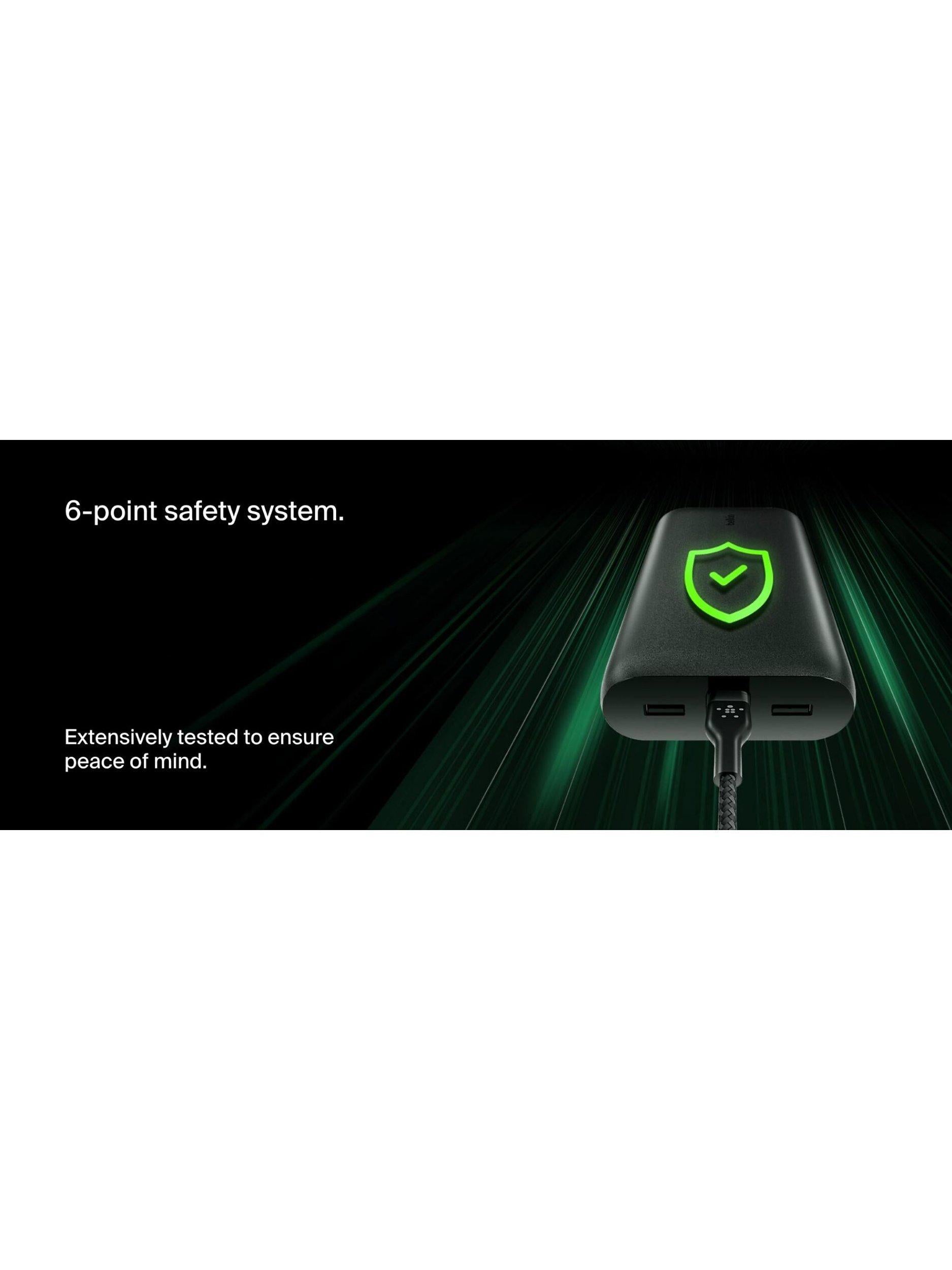 Belkin portable power bank 26K 4-Port, imported from the UK