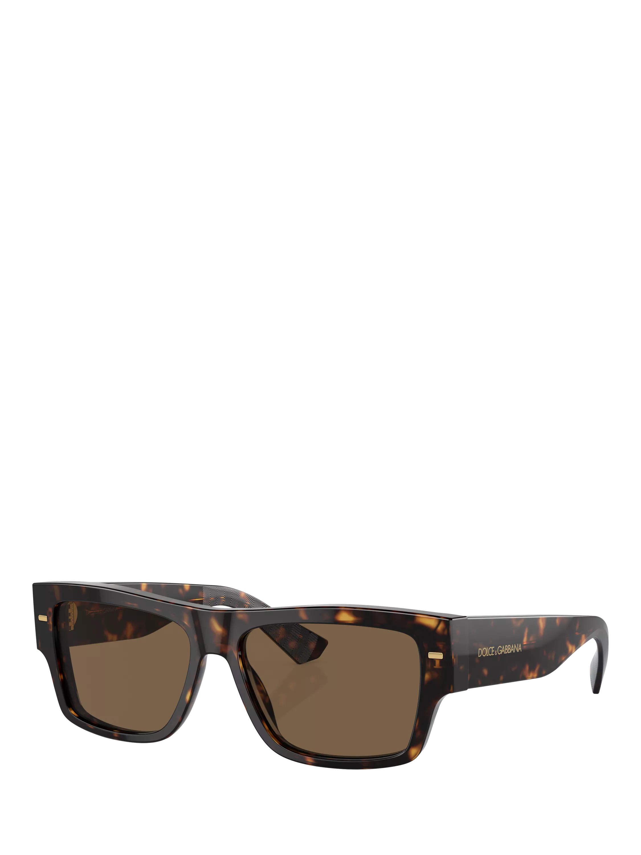 Dolce & Gabbana rectangular sunglasses in Havana (British brand)