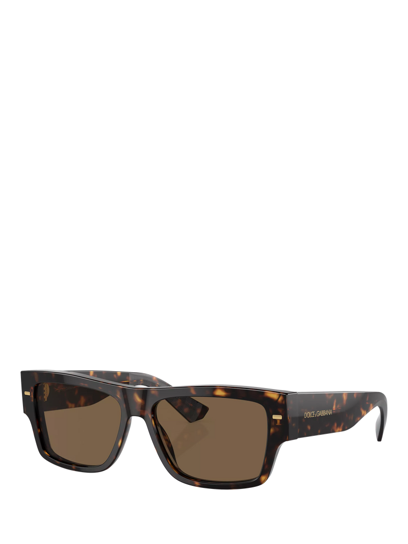 Dolce & Gabbana rectangular sunglasses in Havana (British brand)
