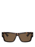 Dolce & Gabbana rectangular sunglasses in Havana (British brand)